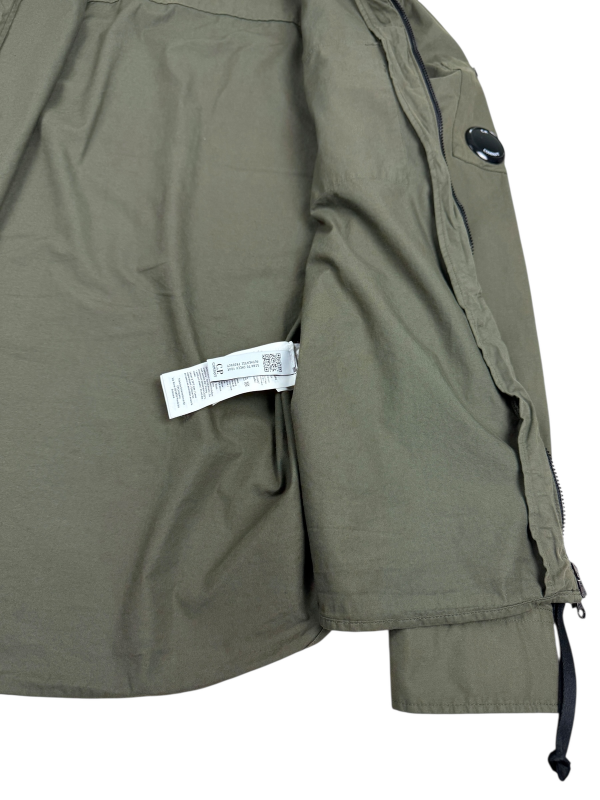 Surchemise C.P Company kaki taille L - Détail