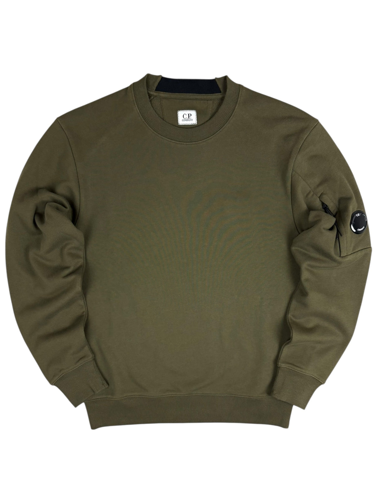 Sweat C.P Company kaki taille S - Vue de face