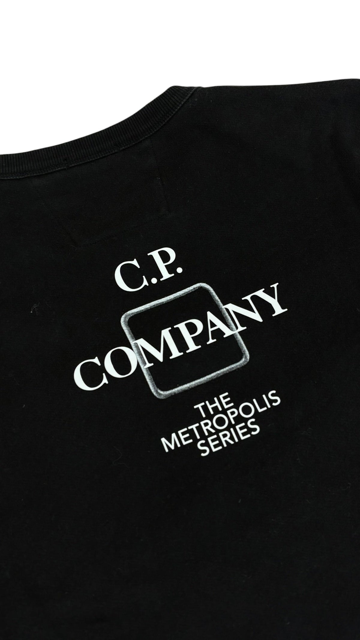 Sweat C.P Company noir taille L - Détail