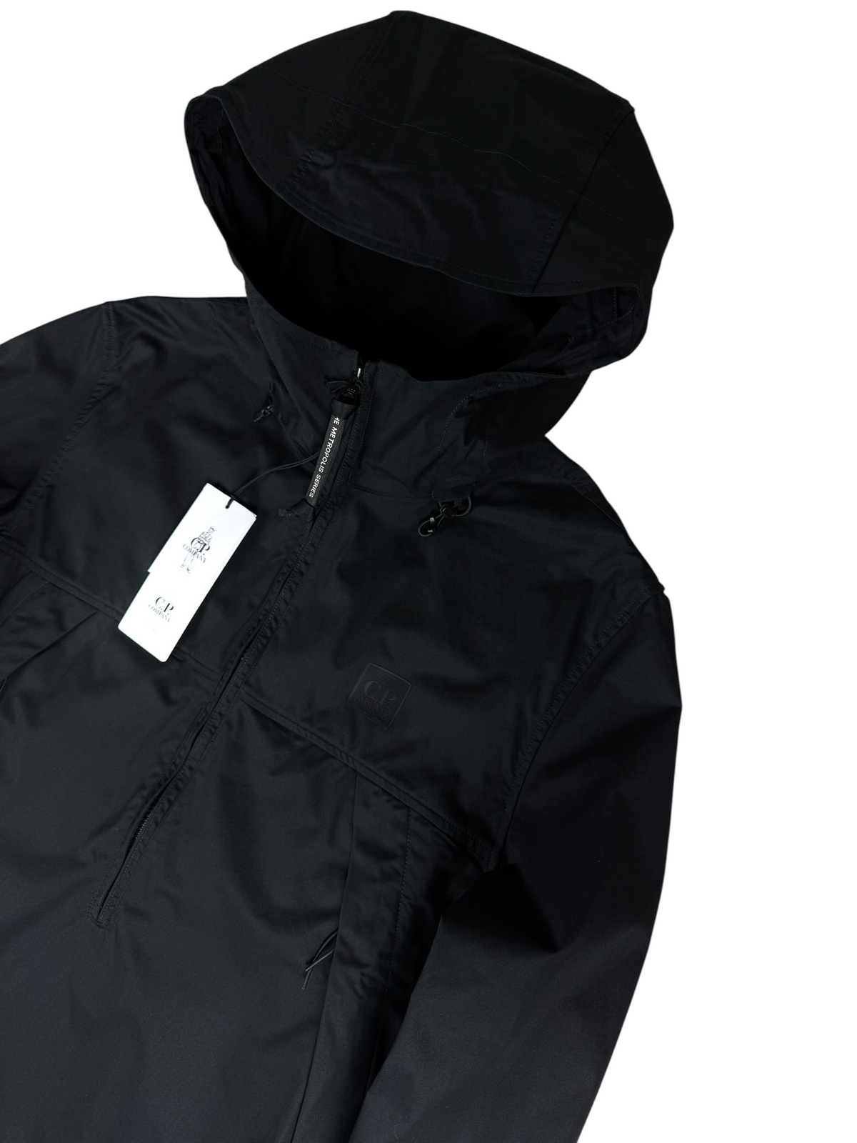Sweat C.P Company noir taille S - Logo et étiquette