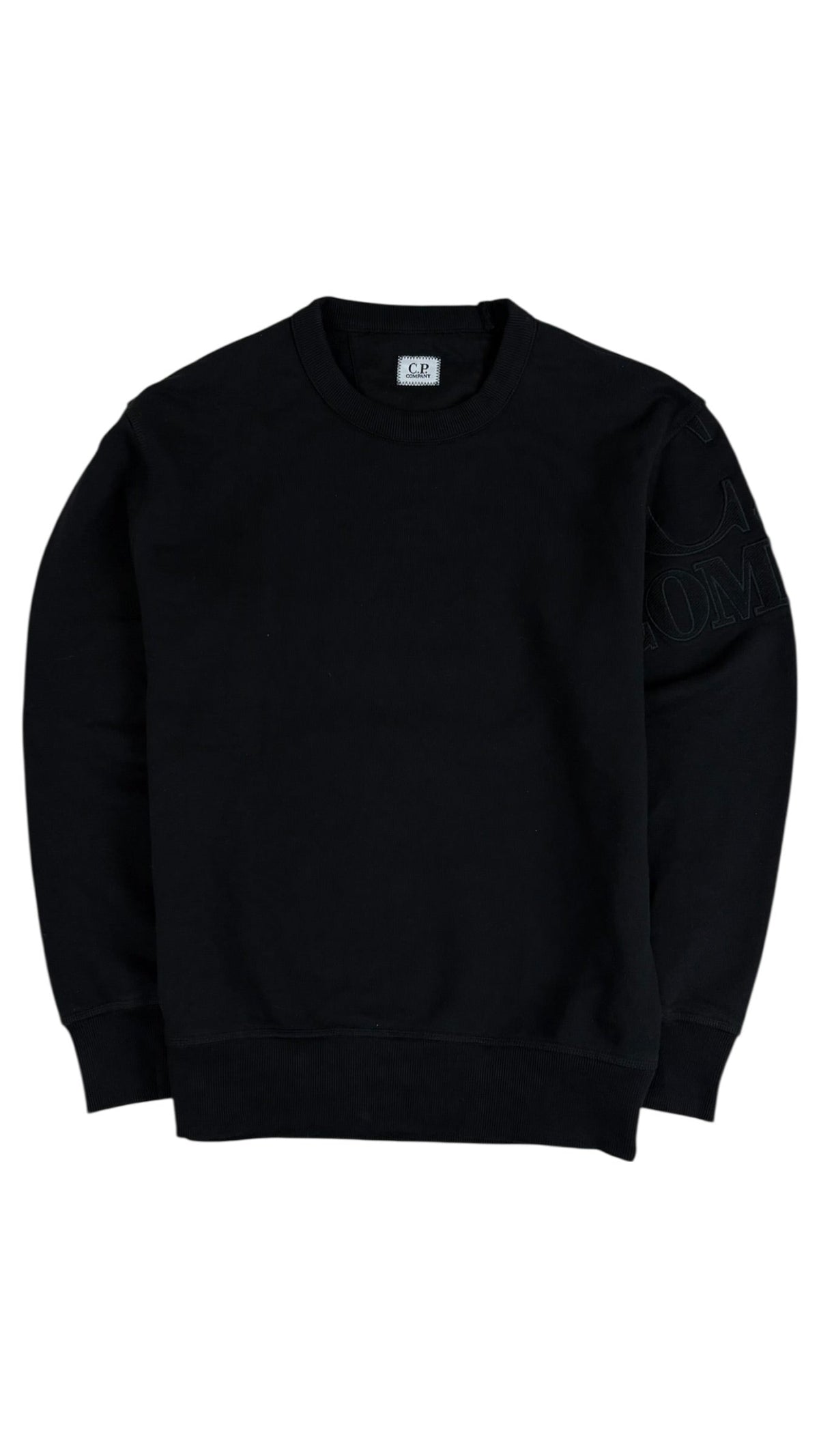 Sweat C.P Company noir taille XS - Vue de face