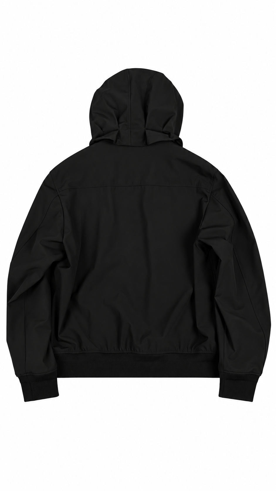Veste à Capuche C.P Company Shell-R Lens noir, vue de dos — vue 2