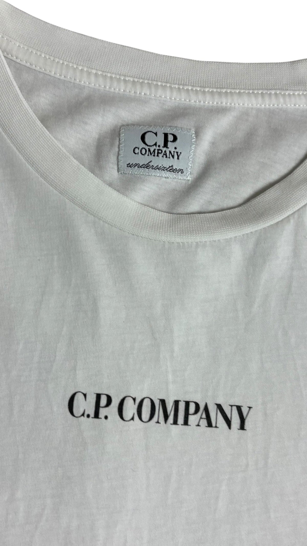 Veste C.P Company blanc taille 14 ans - Vue de dos