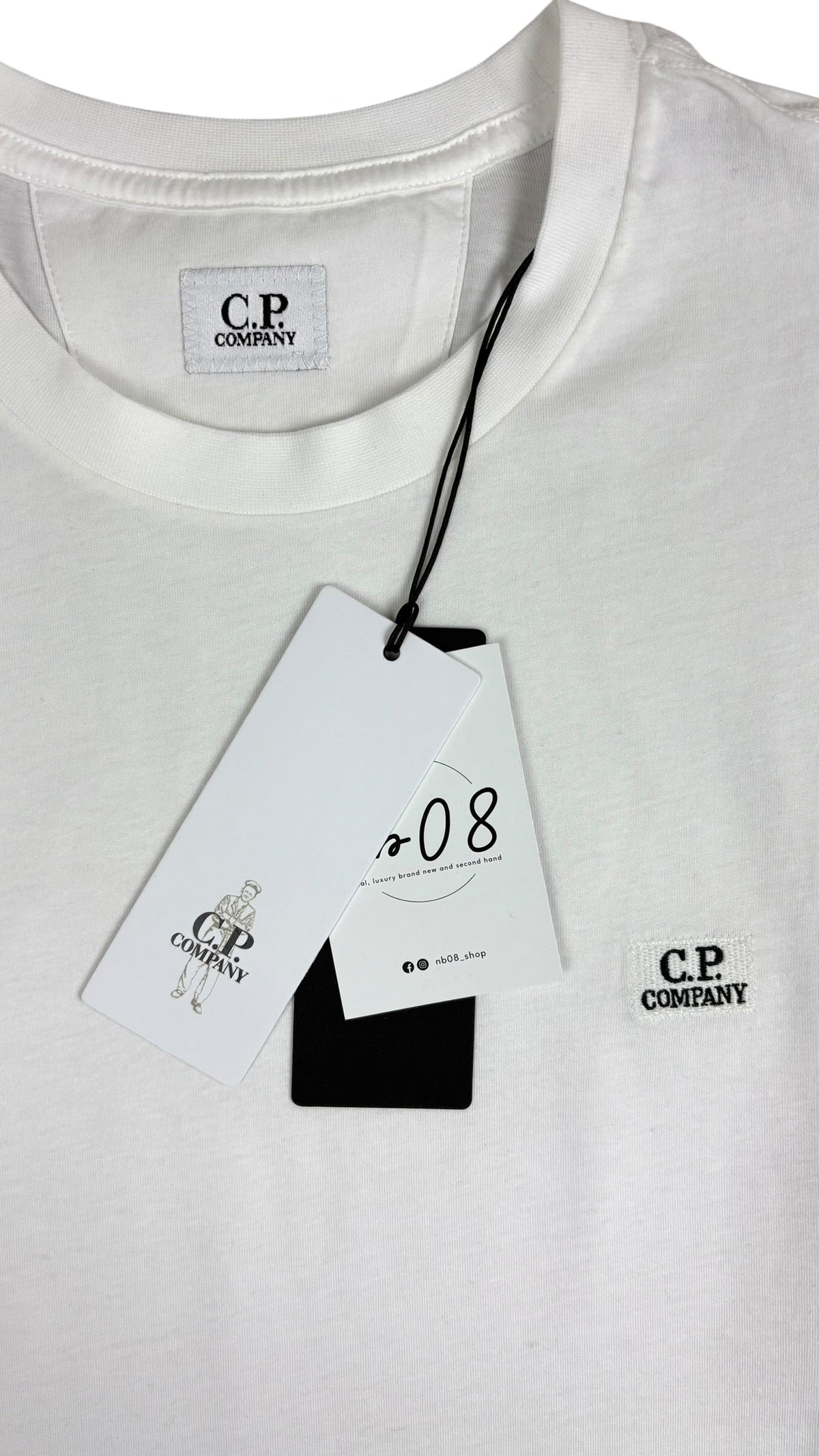 Tee-shirt C.P Company blanc taille M - vue 2