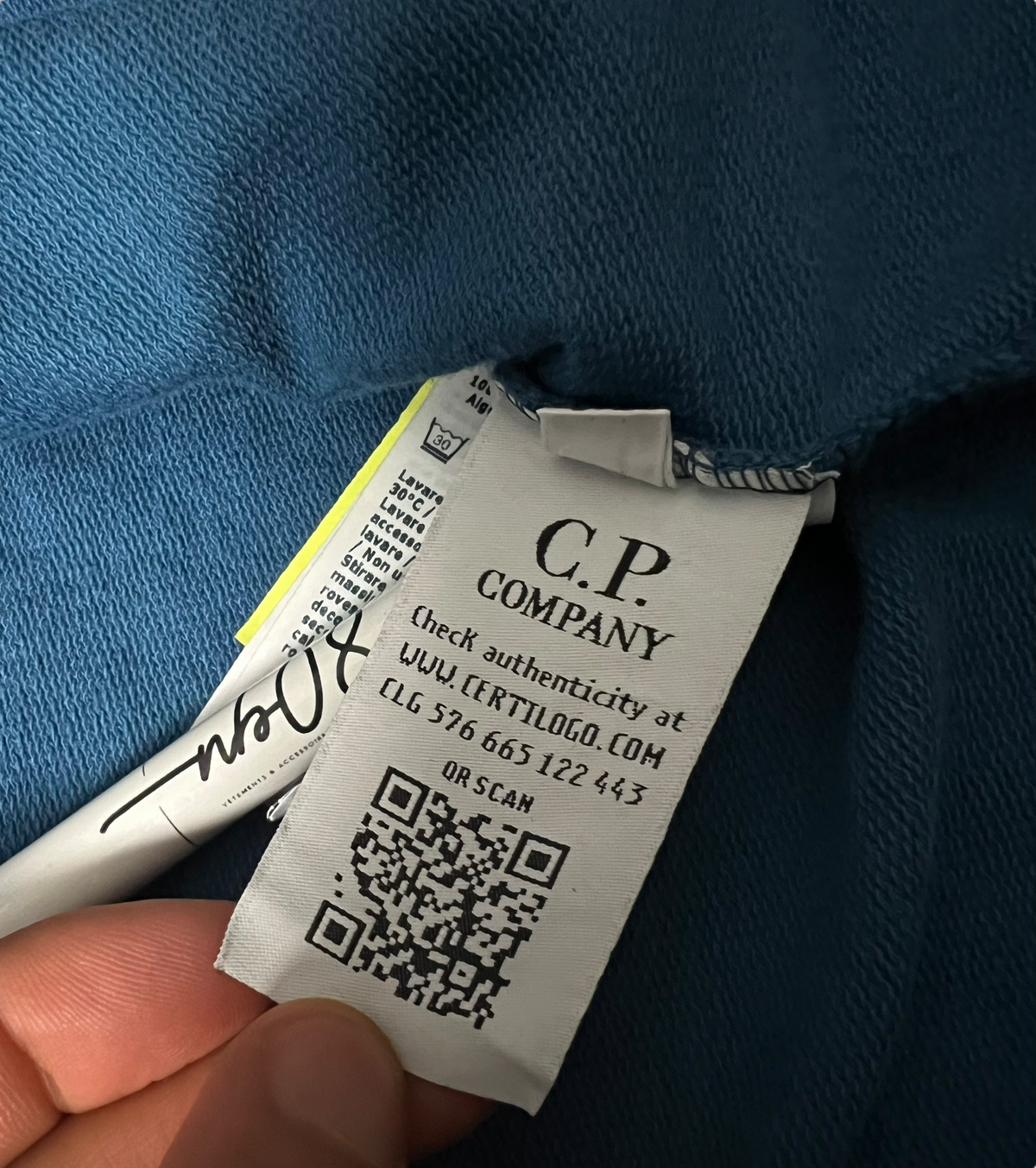 GILET À CAPUCHE C.P COMPANY - NB08