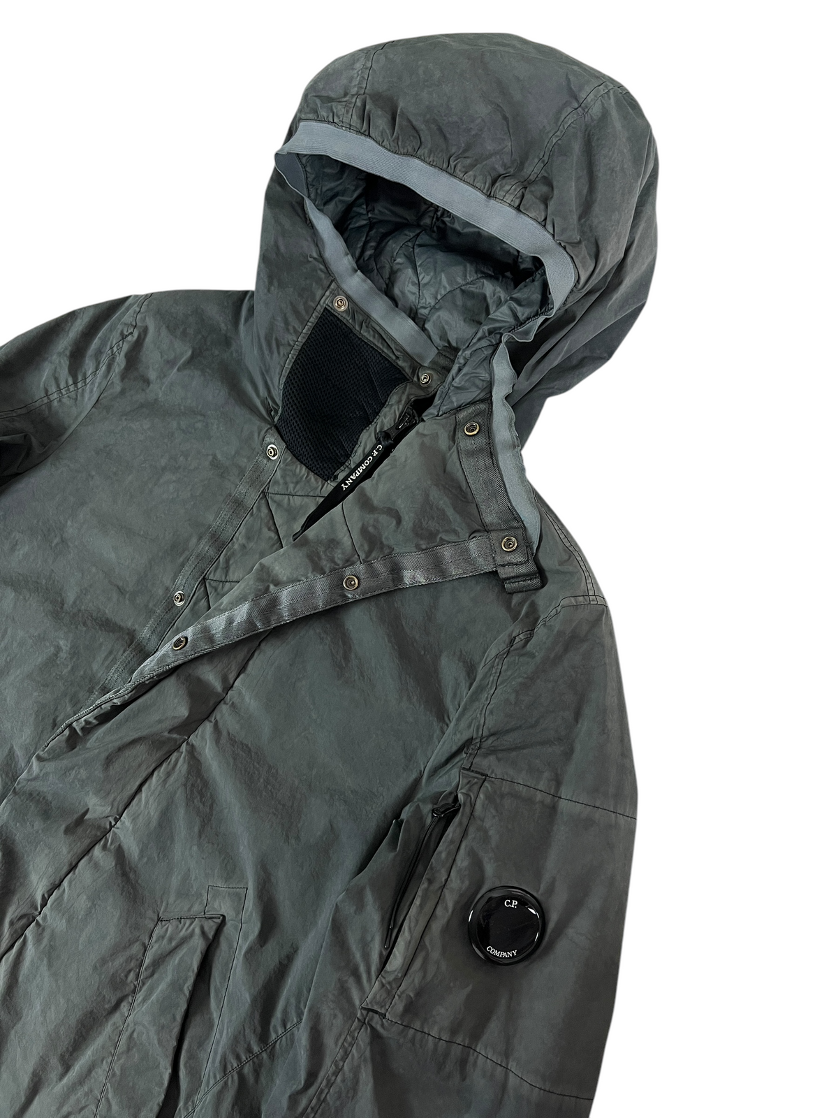 Veste C.P Company Nycra Re-colour gris taille 50 - vue 3