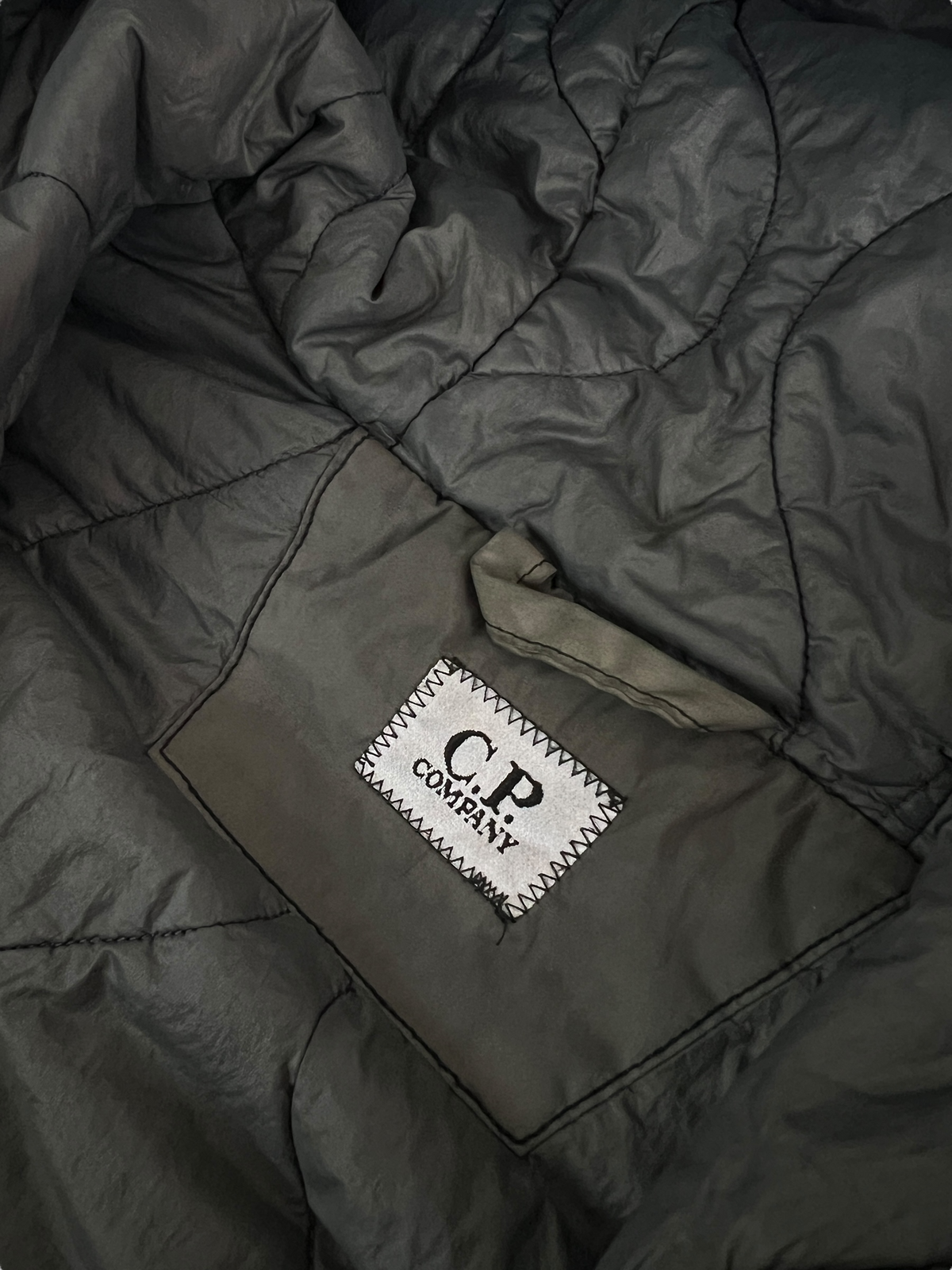 Veste C.P Company Nycra Re-colour gris taille 50 - vue 5