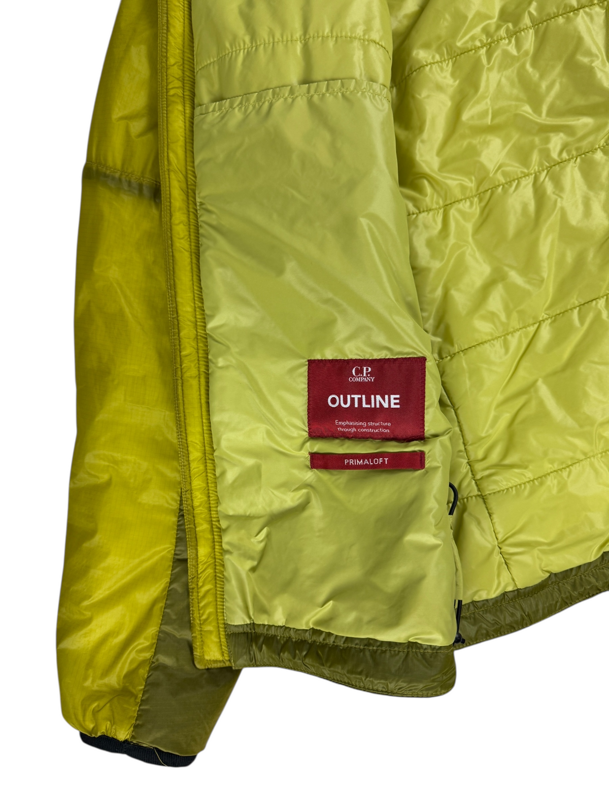 Veste C.P Company jaune taille XS - Vue côté