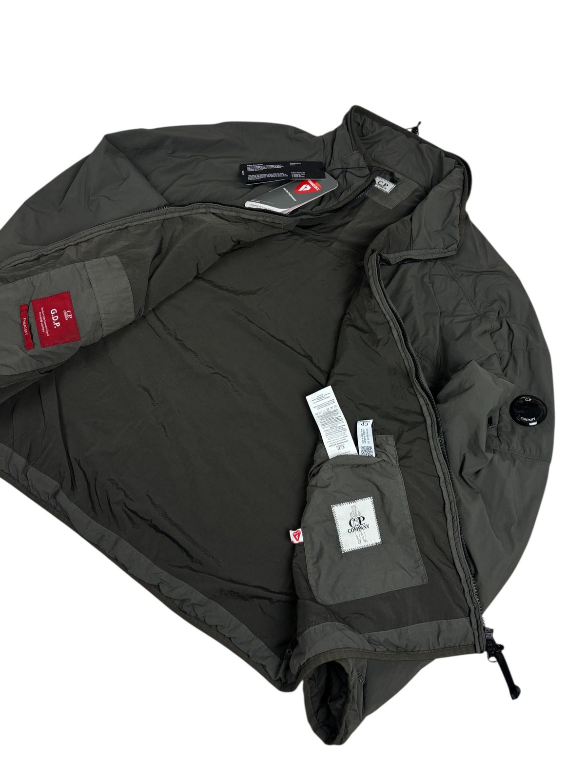 Veste C.P Company kaki taille 52 - Détail