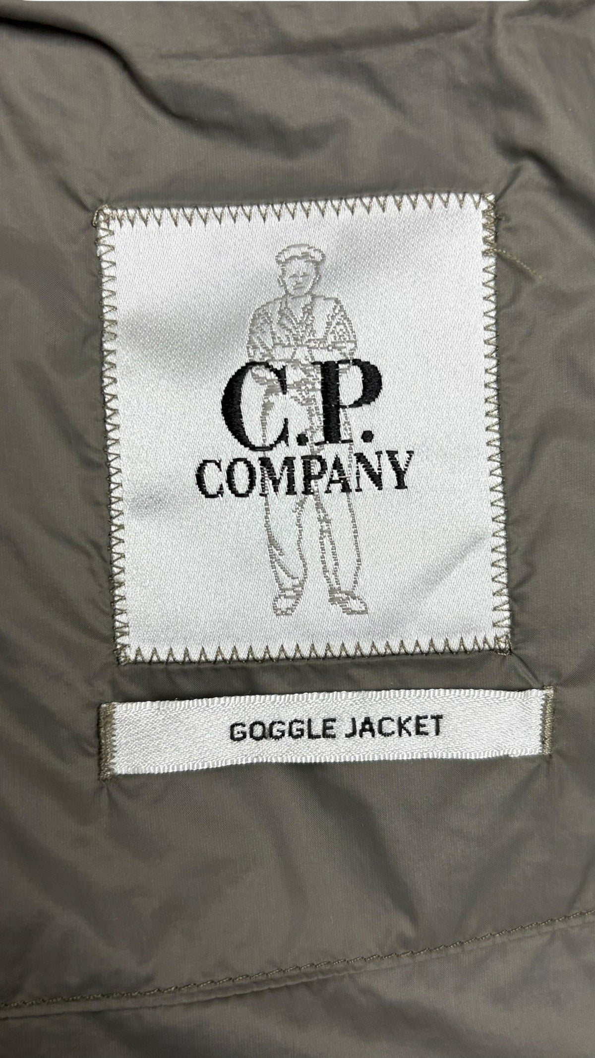 Veste C.P Company kaki taille 54 - Détail