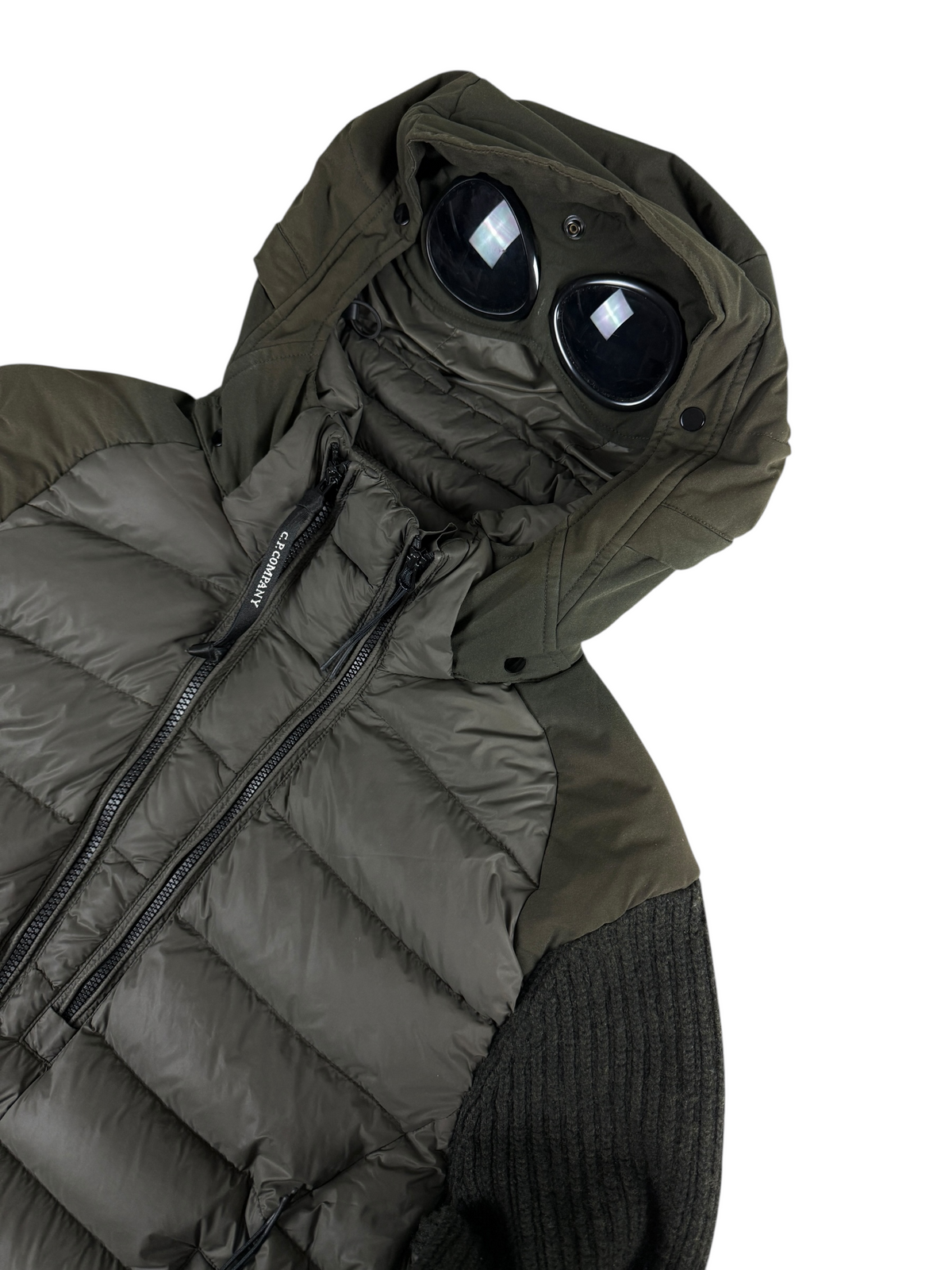 Veste C.P Company kaki taille M - Vue côté