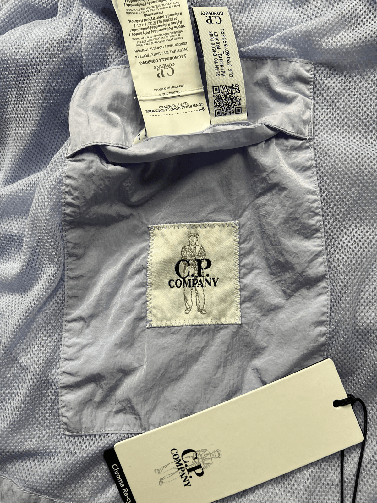 VESTE CHROME - R C.P COMPANY GARMENT DYEING - NB08 SHOP