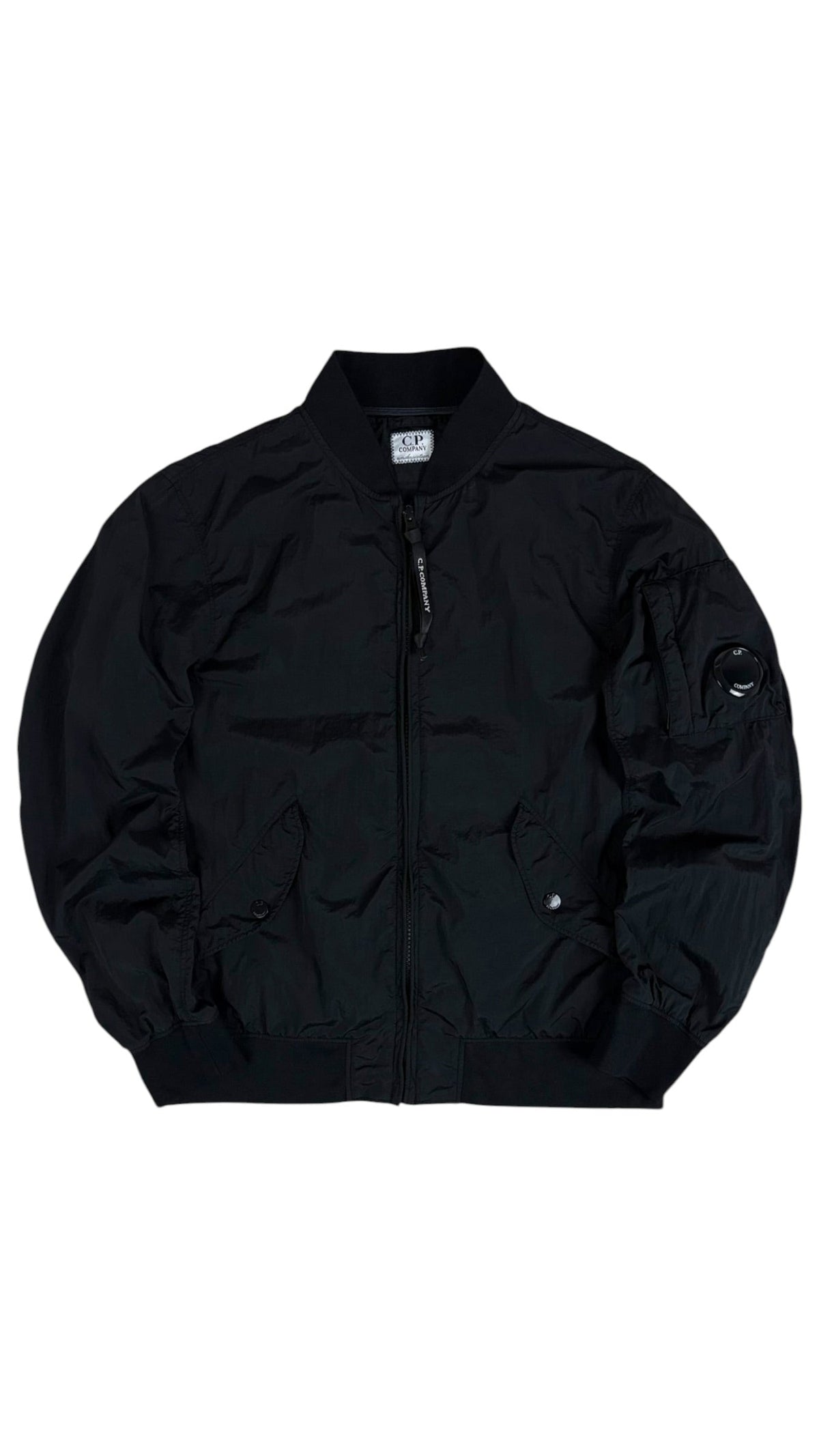 Veste C.P Company noir taille 12 ans - Vue de face
