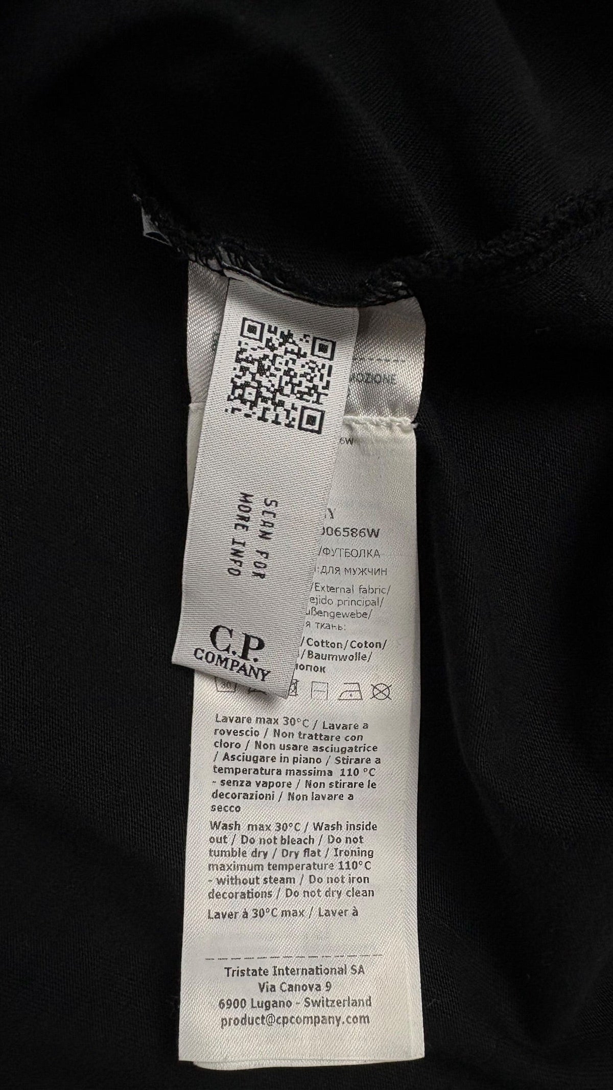 Veste C.P Company noir taille L - Détail