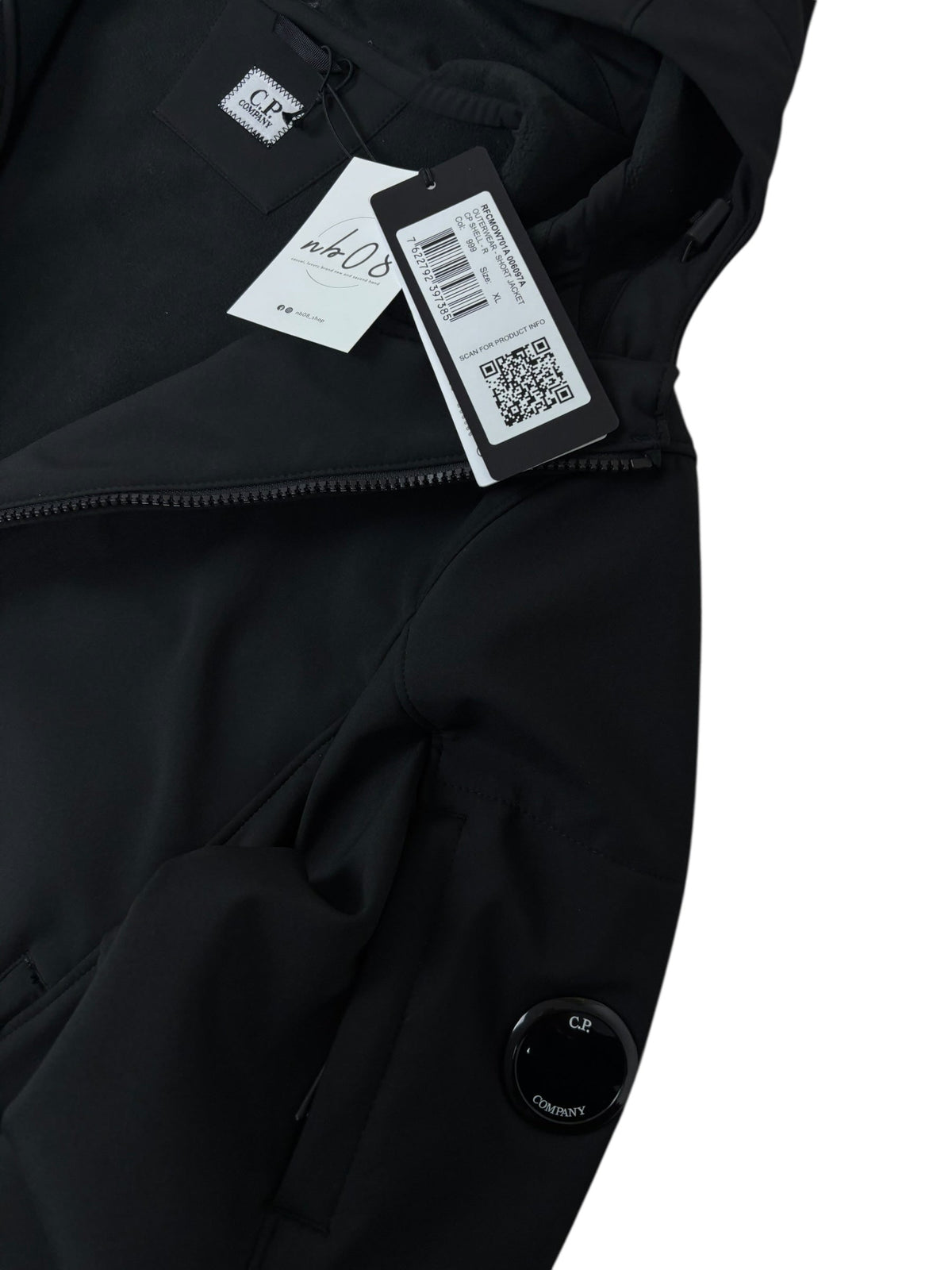 Veste C.P Company noir taille XL - Vue de dos
