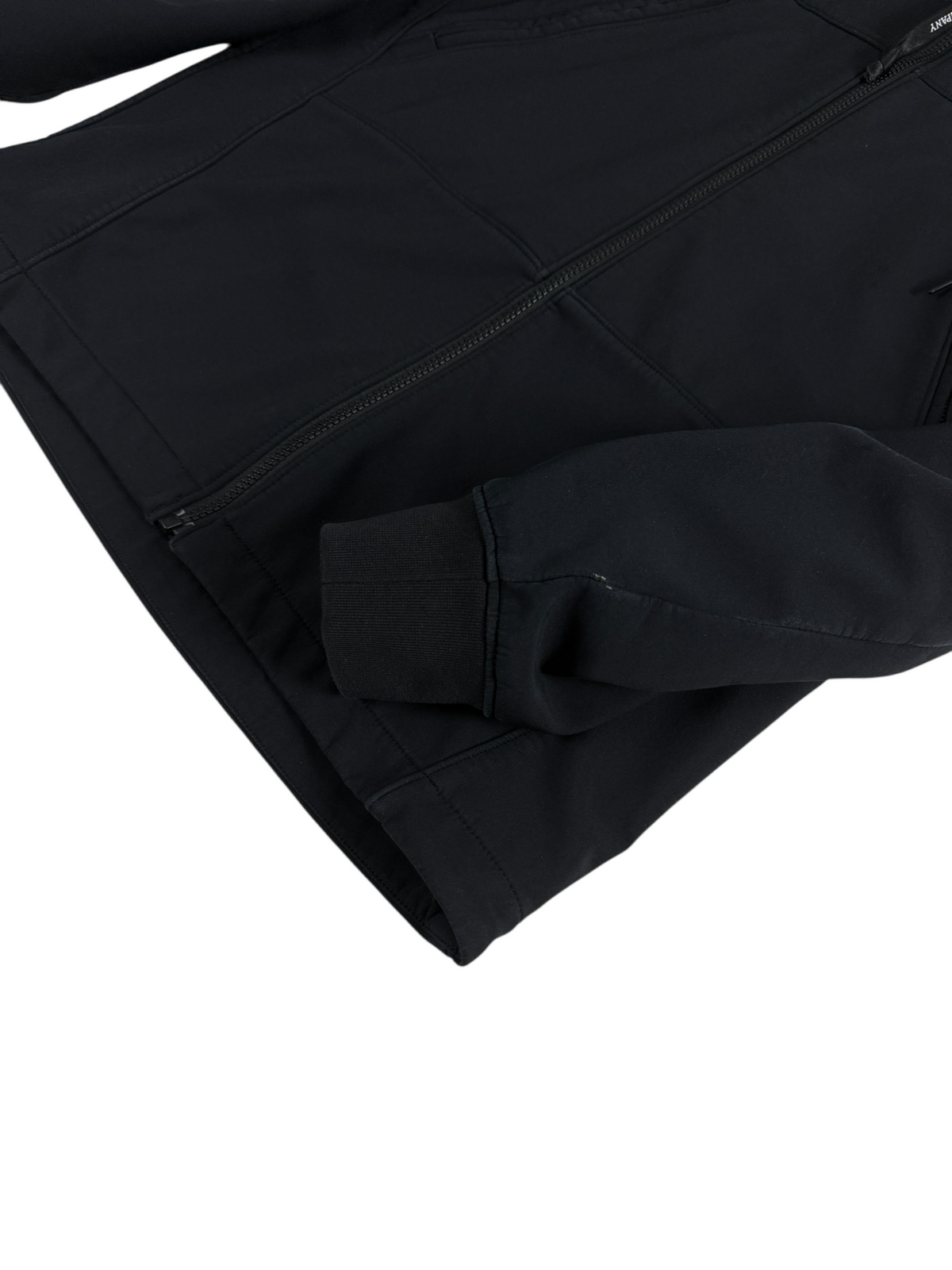 Veste C.P Company noir taille XS - Logo et étiquette