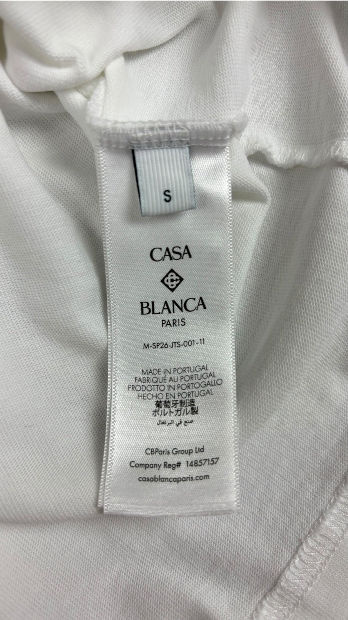Casablanca Dance Joy T-shirt, white, size S - view 3