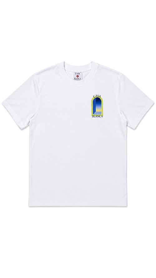 Tee-shirt Casablanca Limearches - Blanc - Neuf
