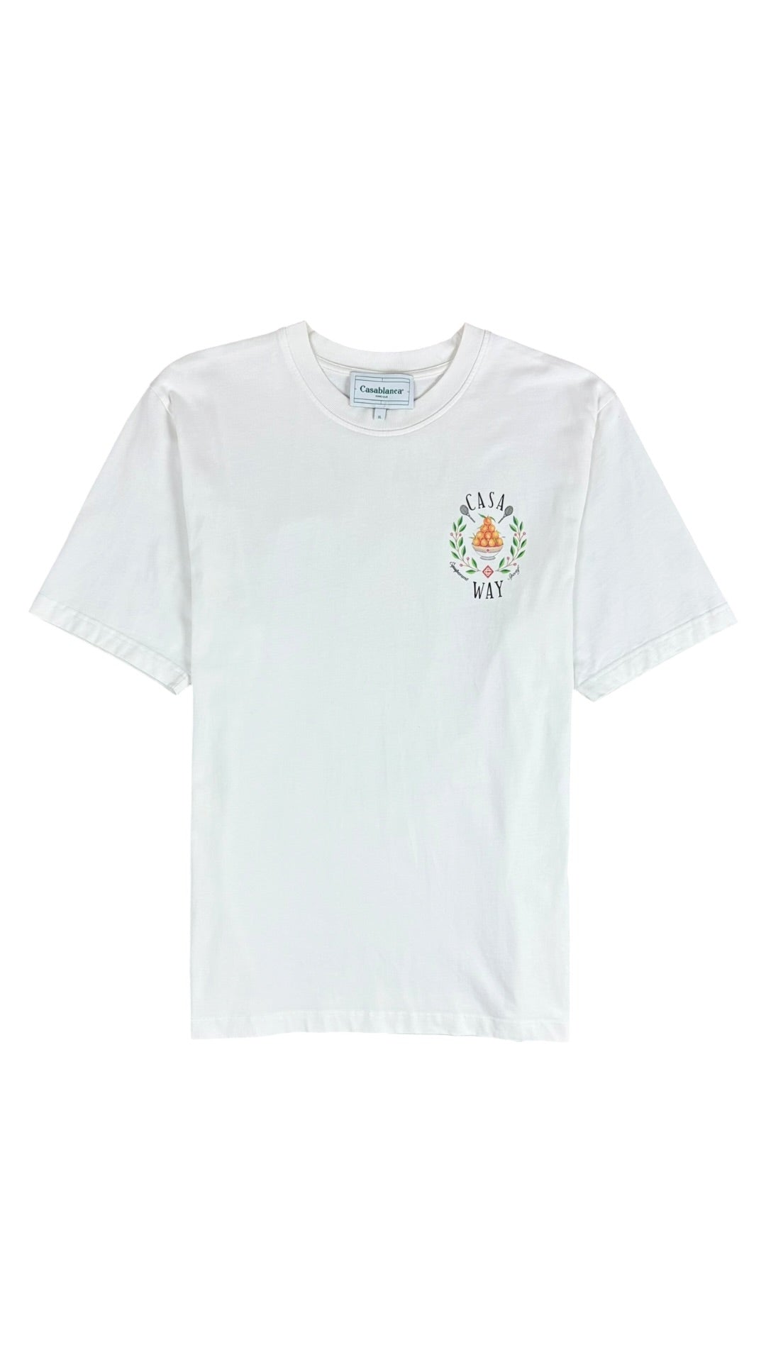 Tee-shirt Casablanca Way blanc taille XL - vue 1