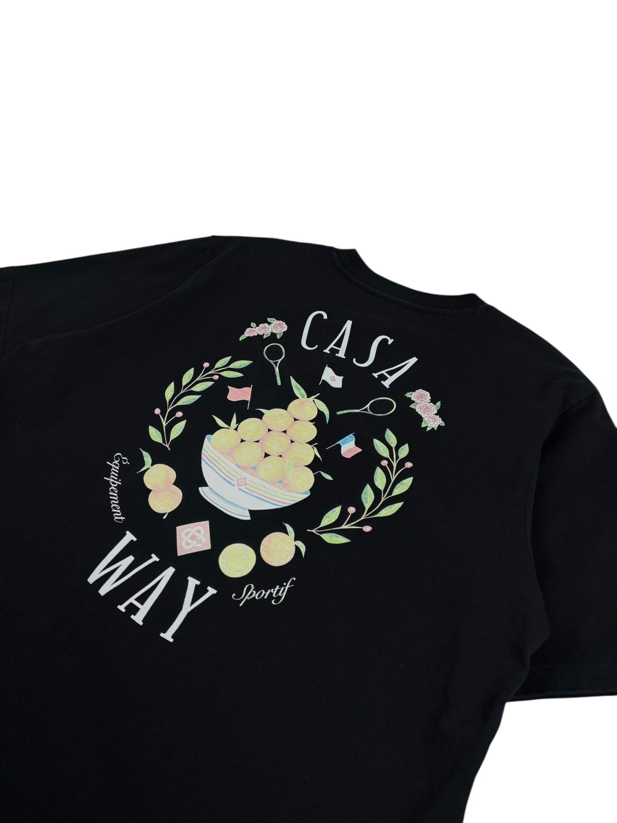 Veste Casablanca noir taille XL - Logo et étiquette