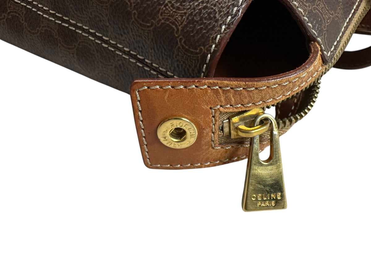 Sac Celine marron taille GM - Vue 7