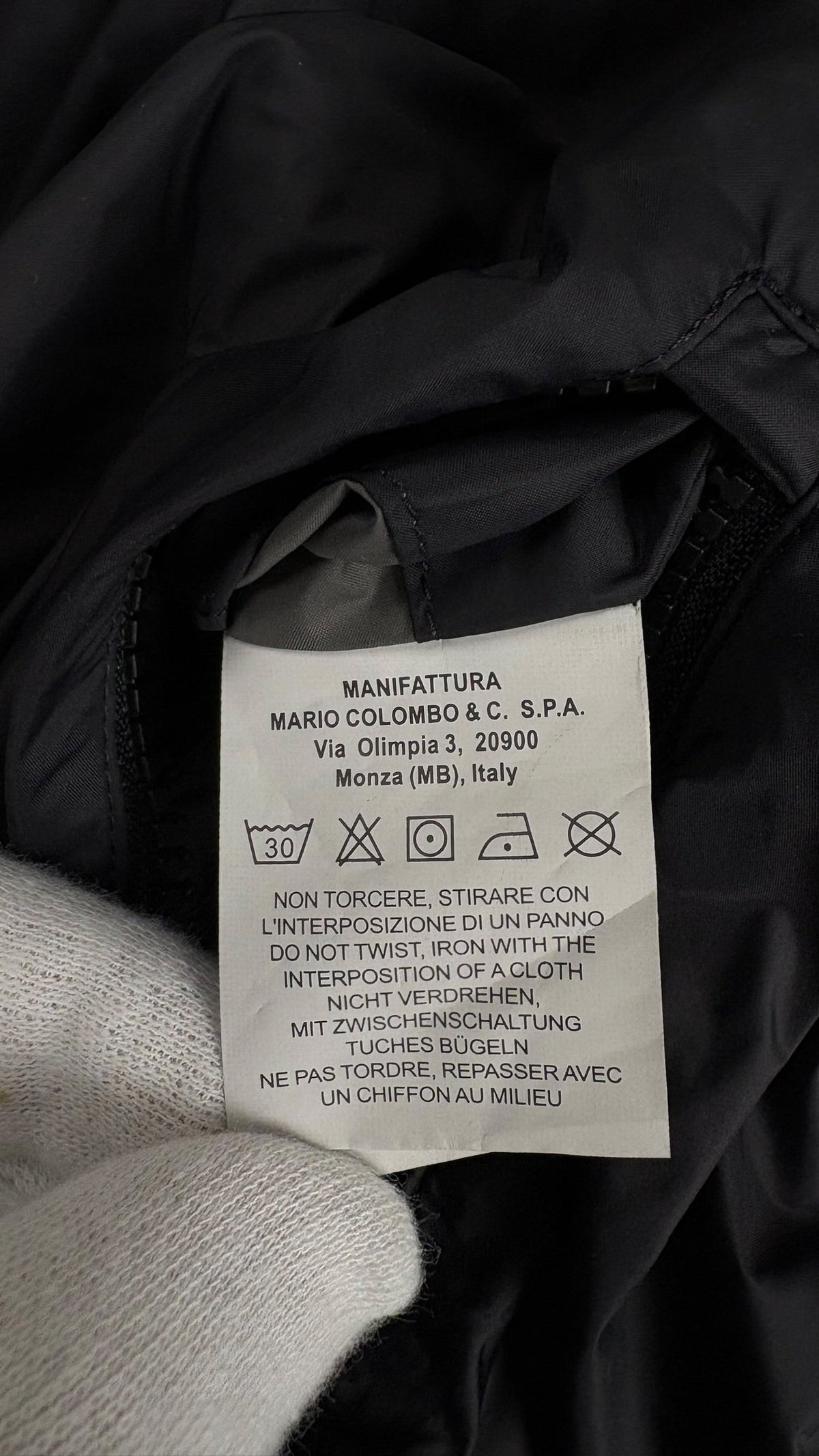 Jacke Colmar in Schwarz / Grau, Größe 56 - Ansicht 7