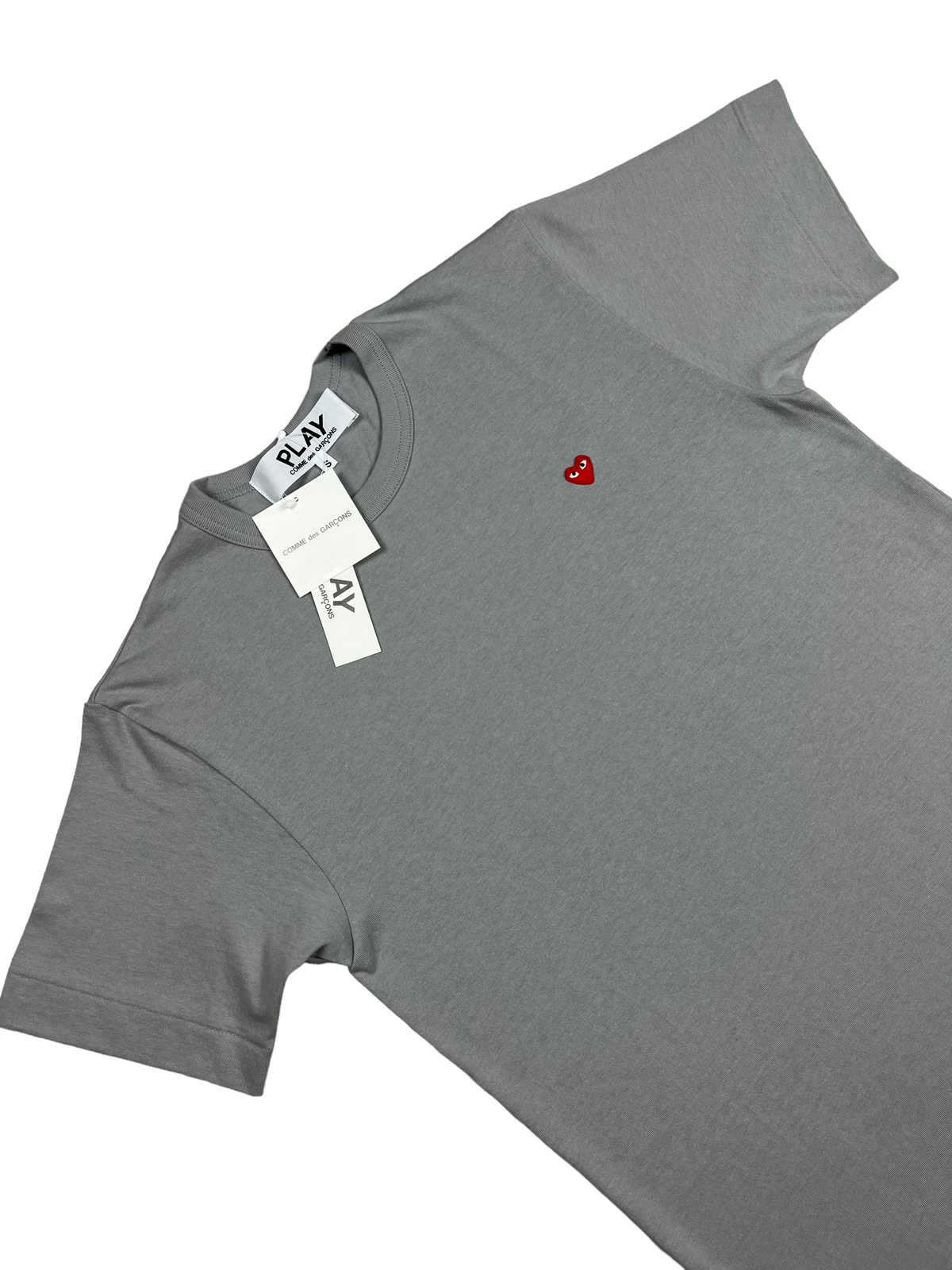 Veste Comme Des Garçons Play gris taille S - Détail