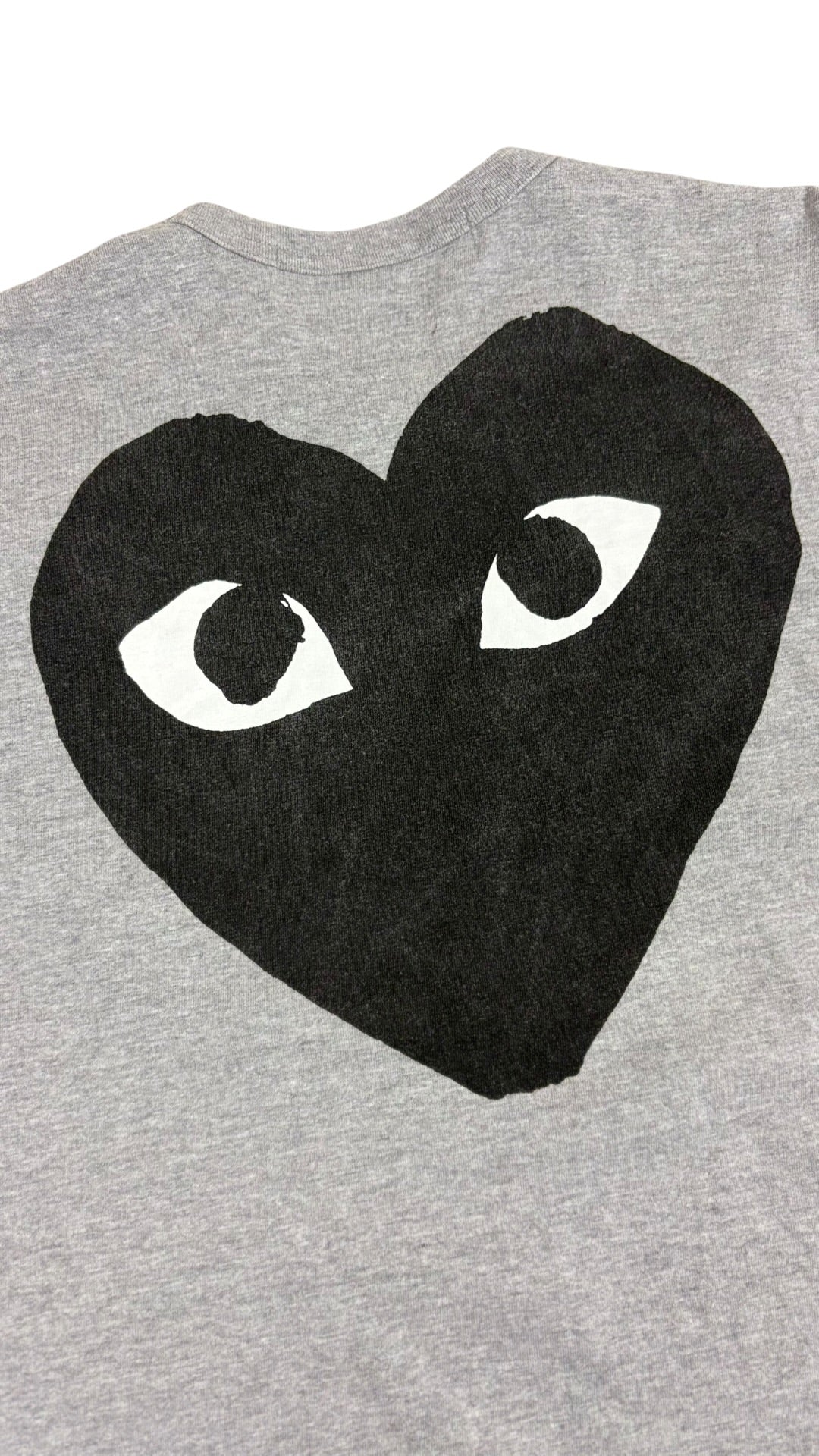 Tee-shirt Comme des Garçons Play gris taille S - vue 2