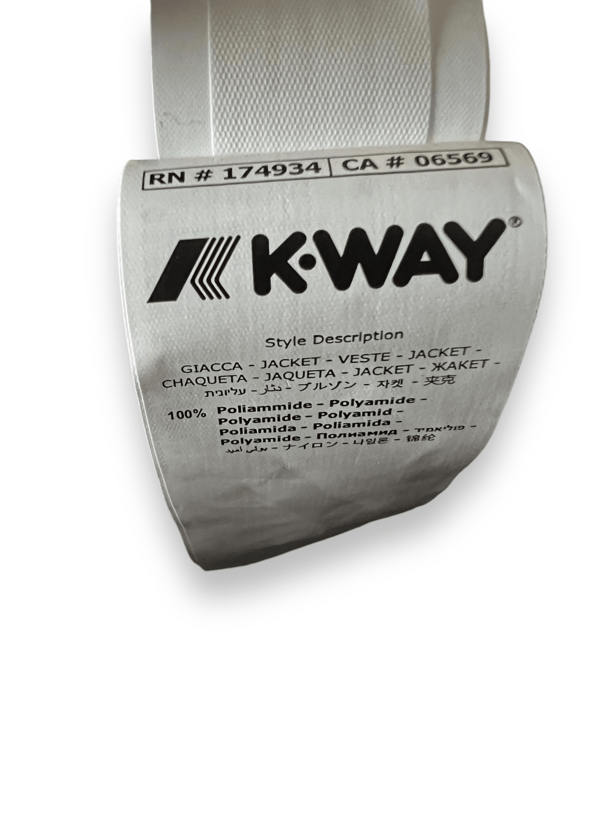 VESTE COMME DES GARCONS X K - WAY - NB08 SHOP