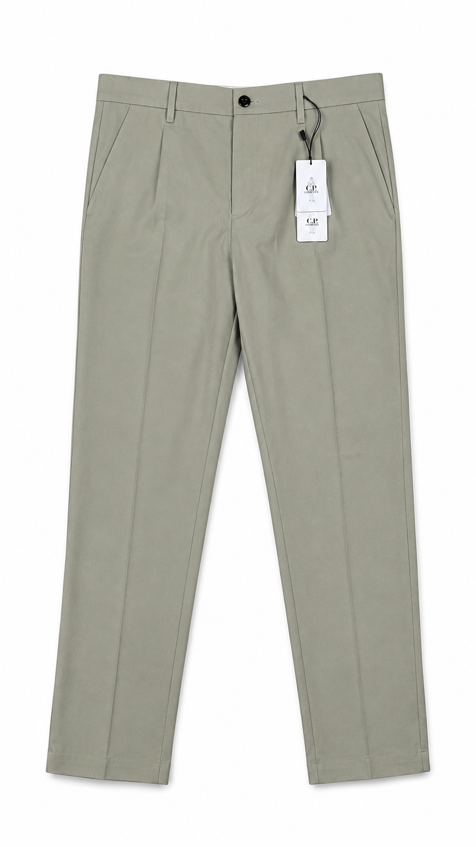 Pantalon C.P Company vert, seconde main authentifiée NB08 — vue 1