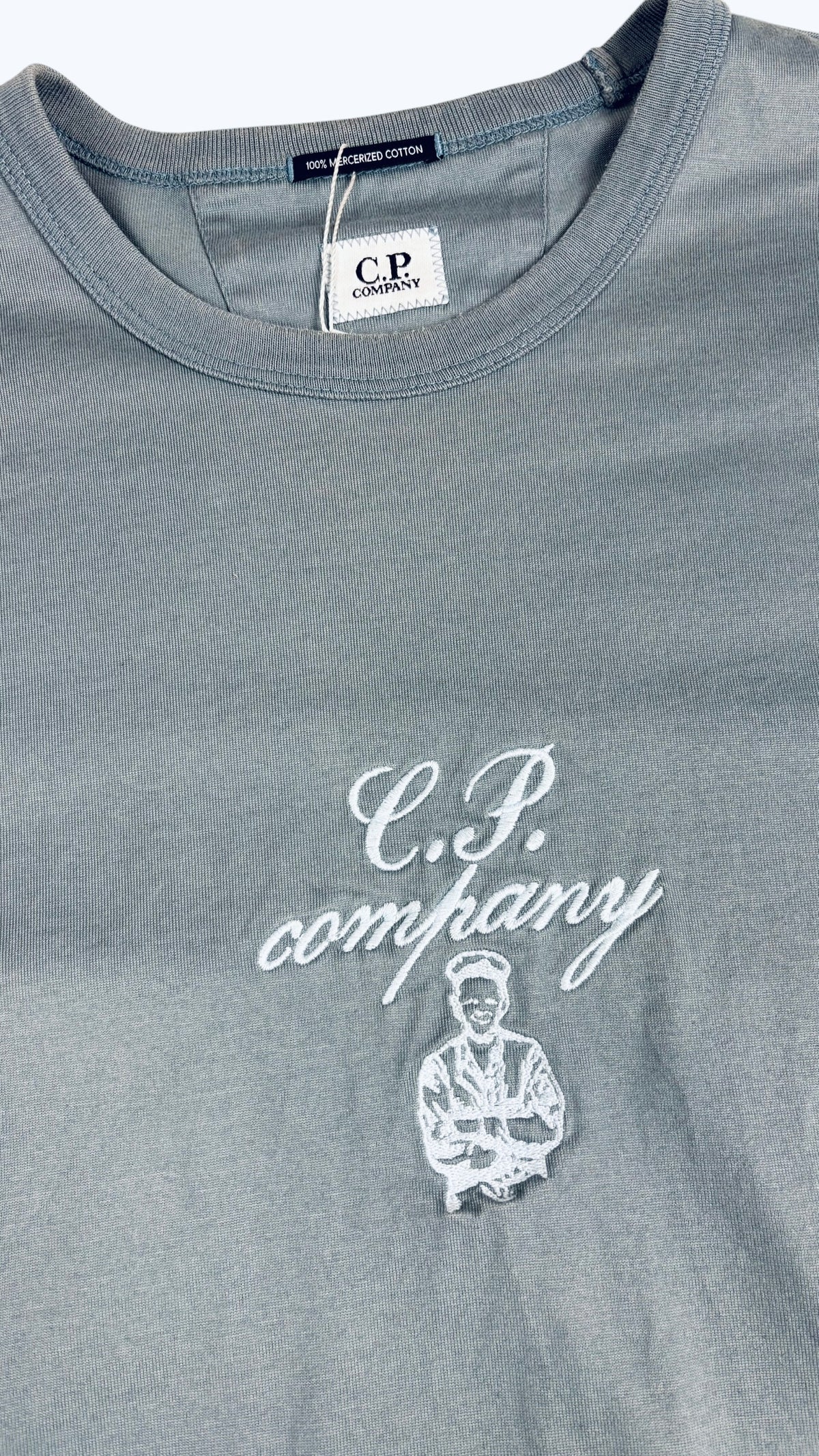 Tee-shirt C.P Company bleu taille L - vue 2/3