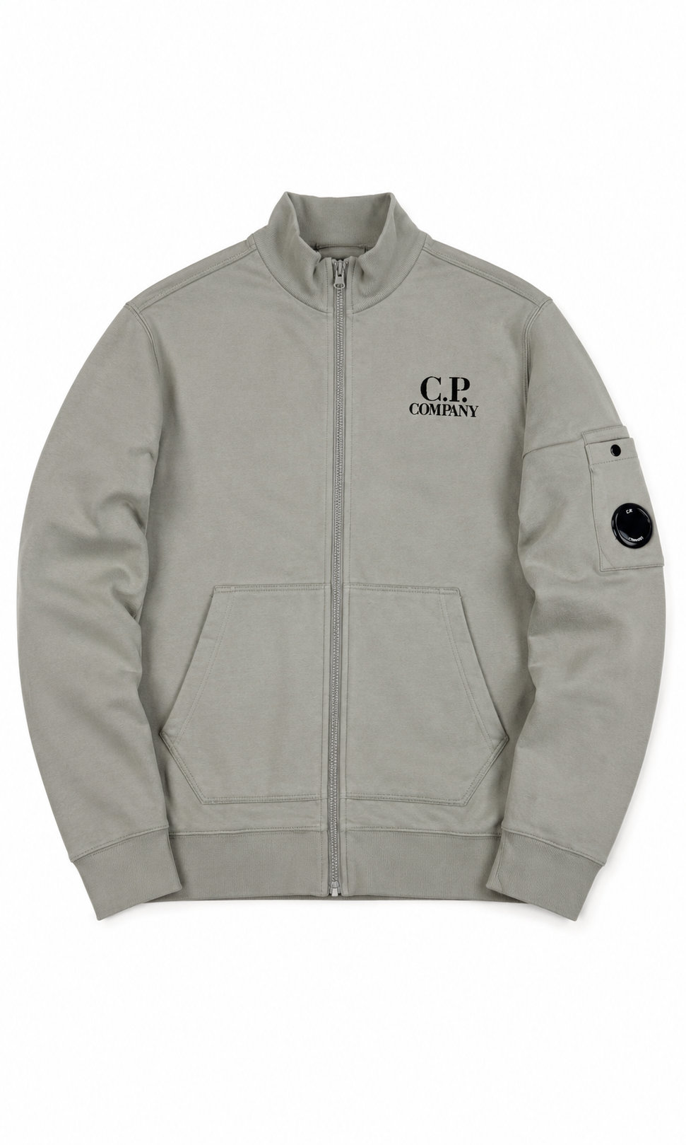 Sweat zippé C.P. Company Undersixteen beige 14 ans, seconde main authentifiée — vue 1