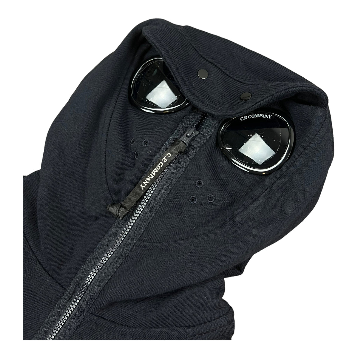 GILET CP COMPANY ZIP THROUGH GOGGLE HOODY - NB08