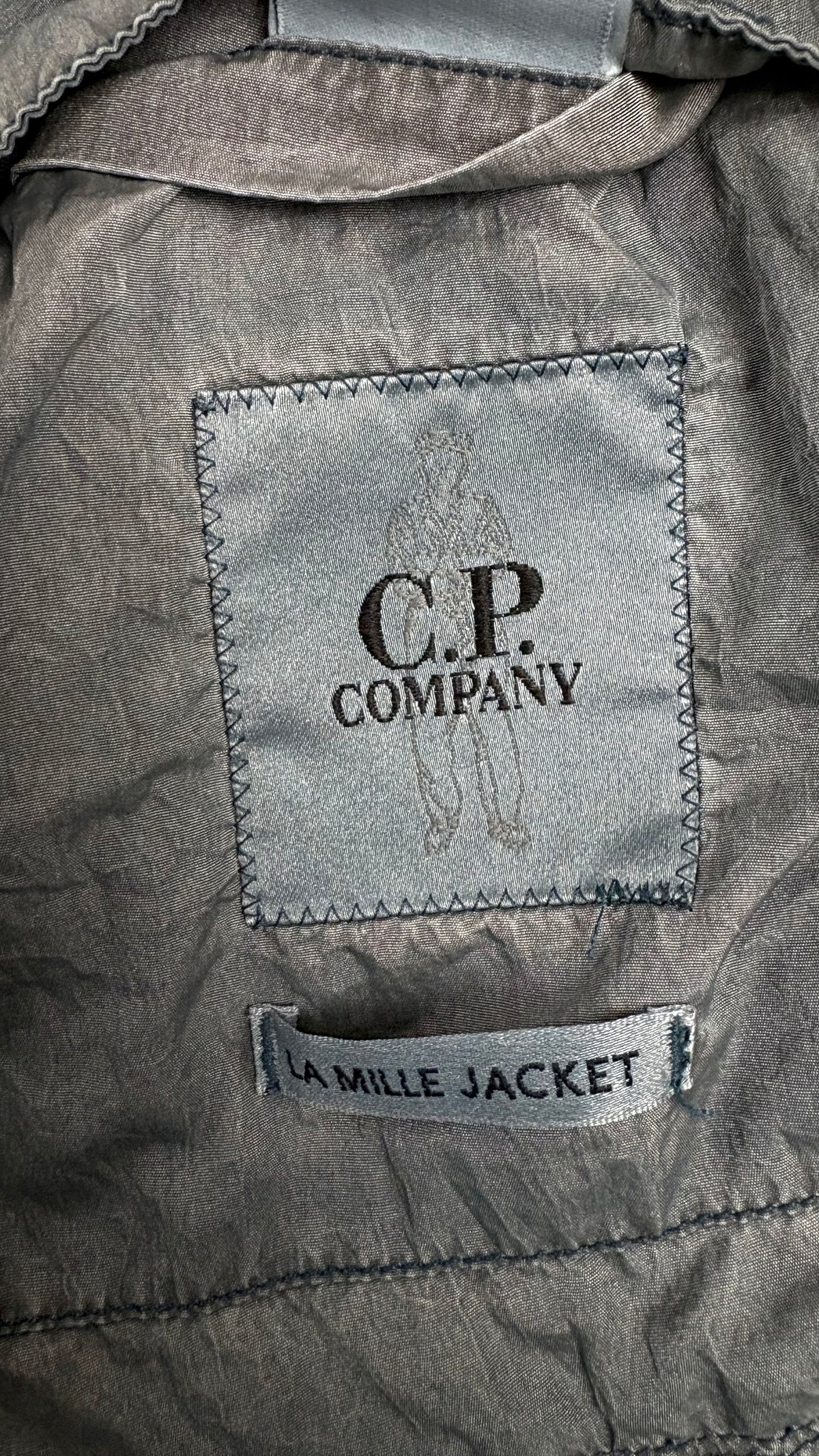 Veste C.P Company M.T.t.N La Mille Goggle Jacket bleu taille 46 - vue 5/6