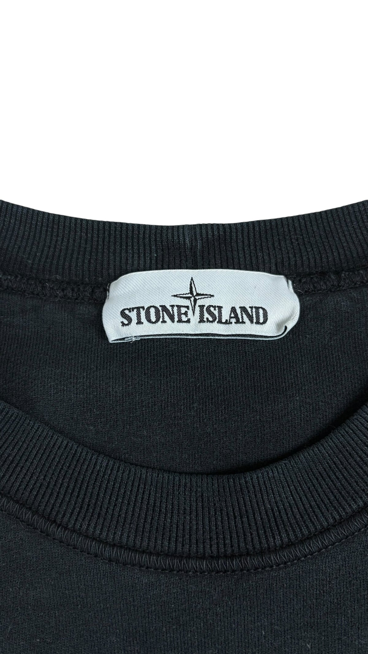 Crewneck Pull Stone Island noir taille M - vue 3/4