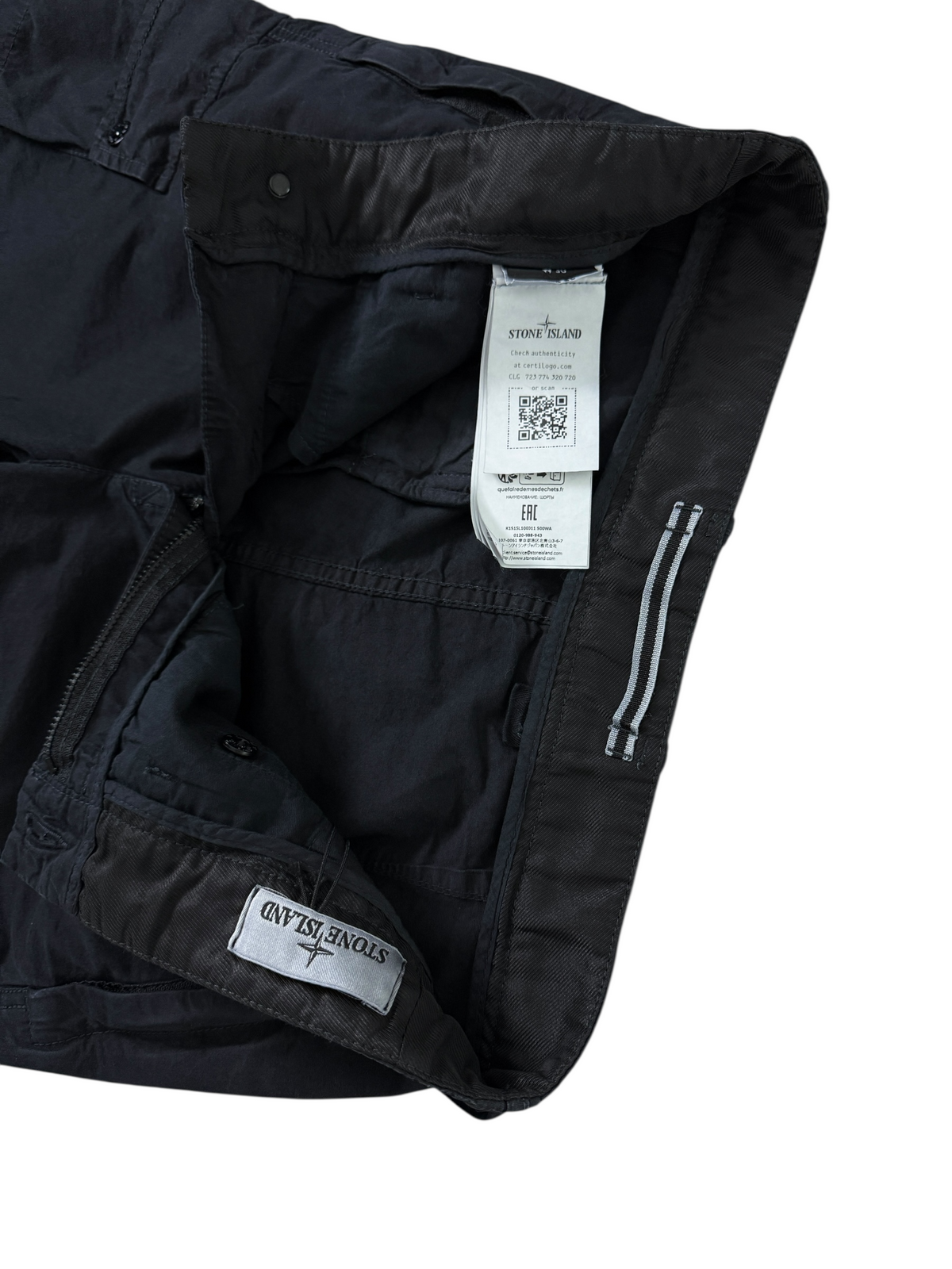 Jean Dsquared2 marine taille XS - Vue côté
