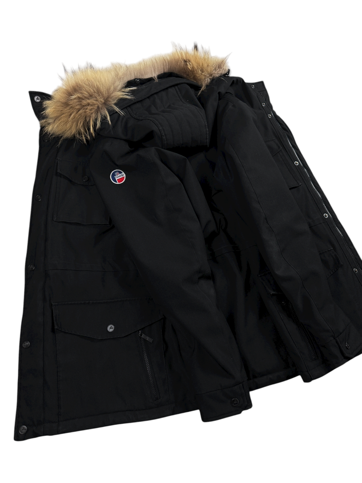 Parka Fusalp noir taille M - Vue de dos