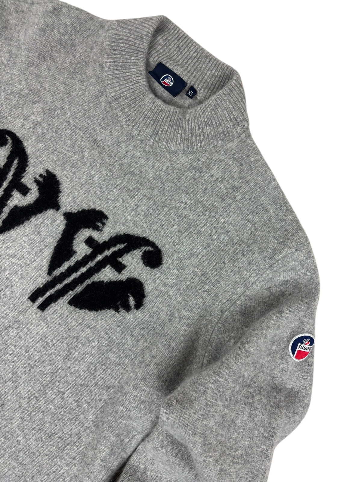Pull Fusalp gris taille XL - Vue de dos