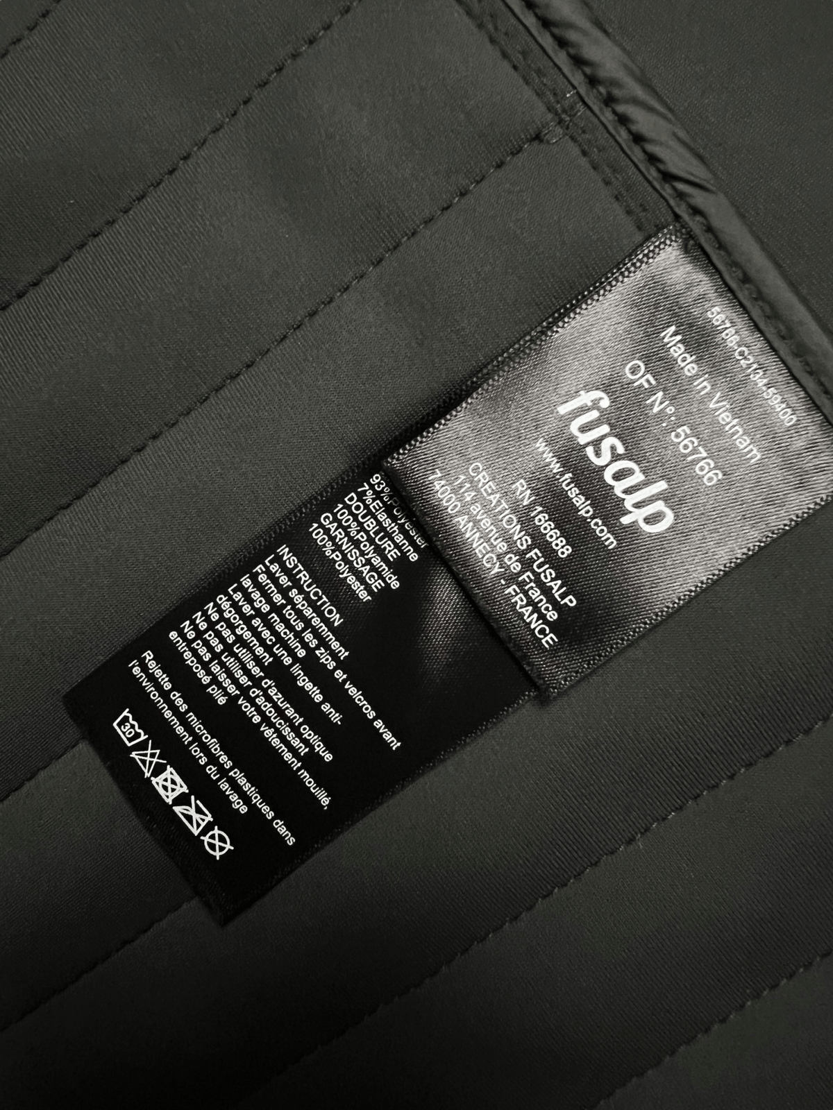 VESTE FUSALP - NB08 SHOP