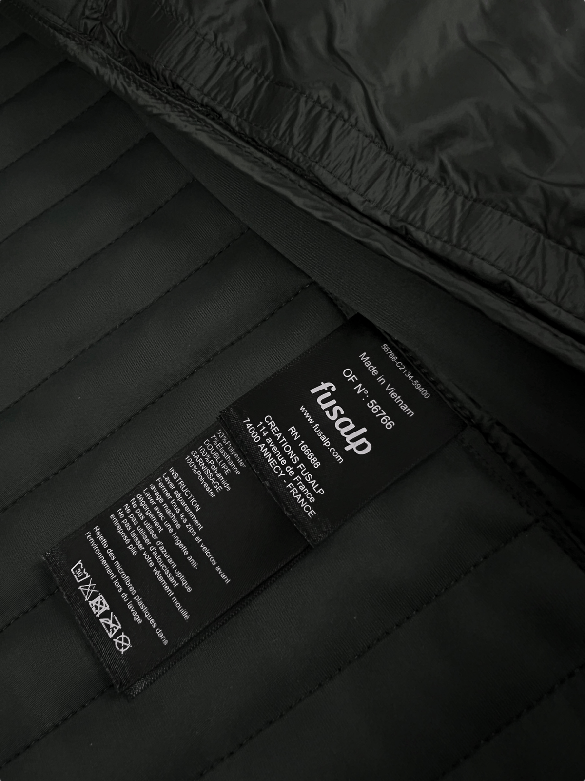 VESTE FUSLAP - NB08 SHOP