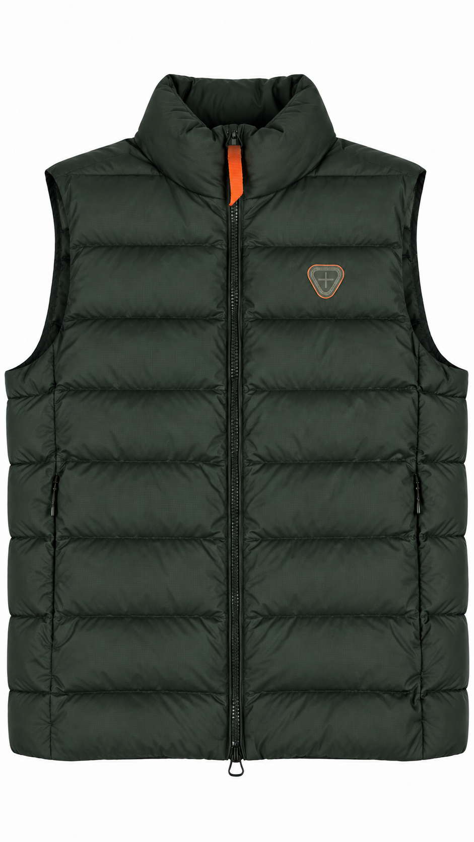 Gertrude Kitou down gilet, khaki, size S, pre-owned, authenticated by NB08 — view 1