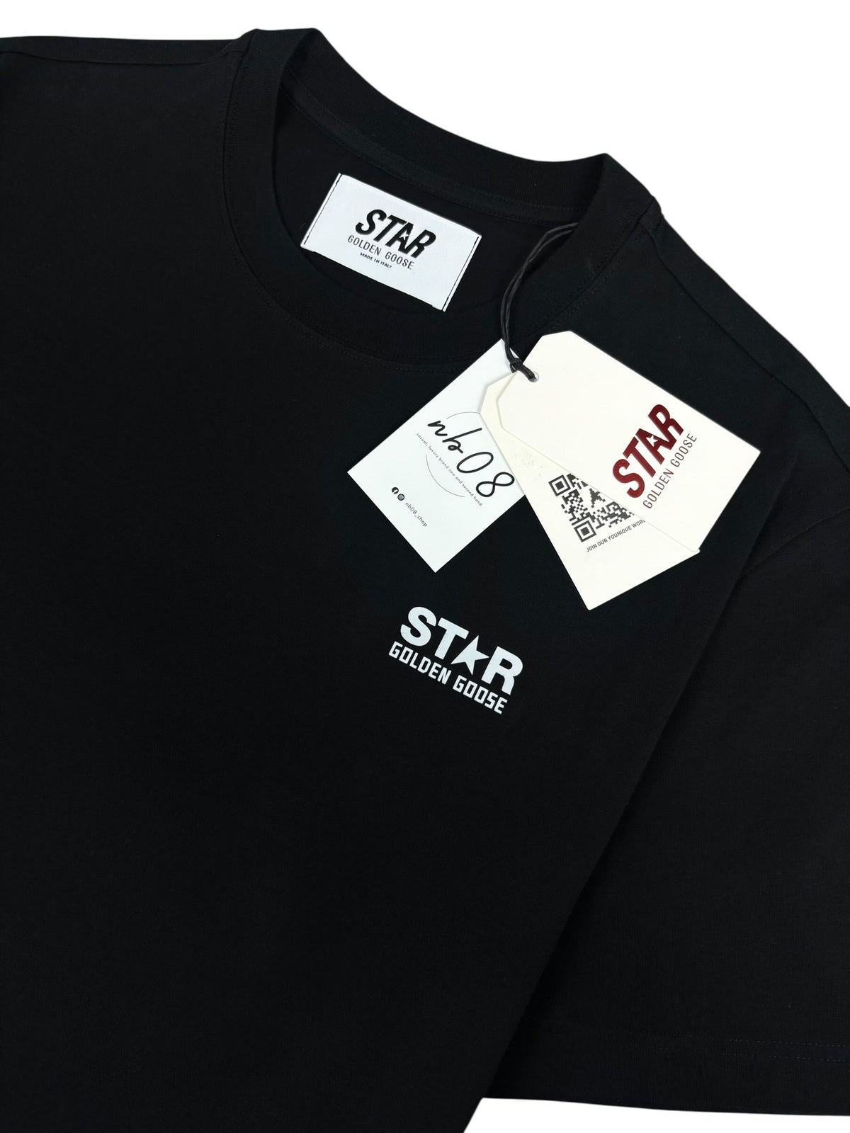 Tee-shirt Golden Goose noir taille S - vue 2