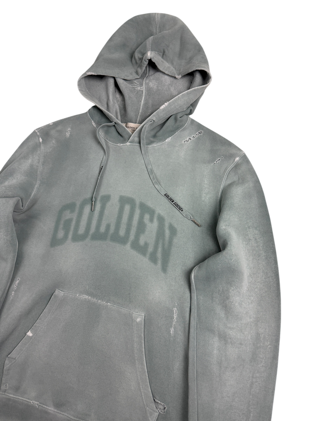 Hoodie Hoodie Golden Goose gris taille M - Vue de dos