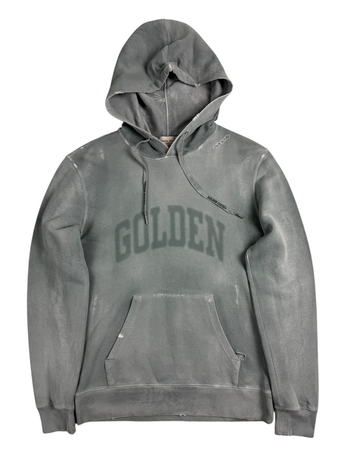 Hoodie Hoodie Golden Goose gris taille M - Vue de face