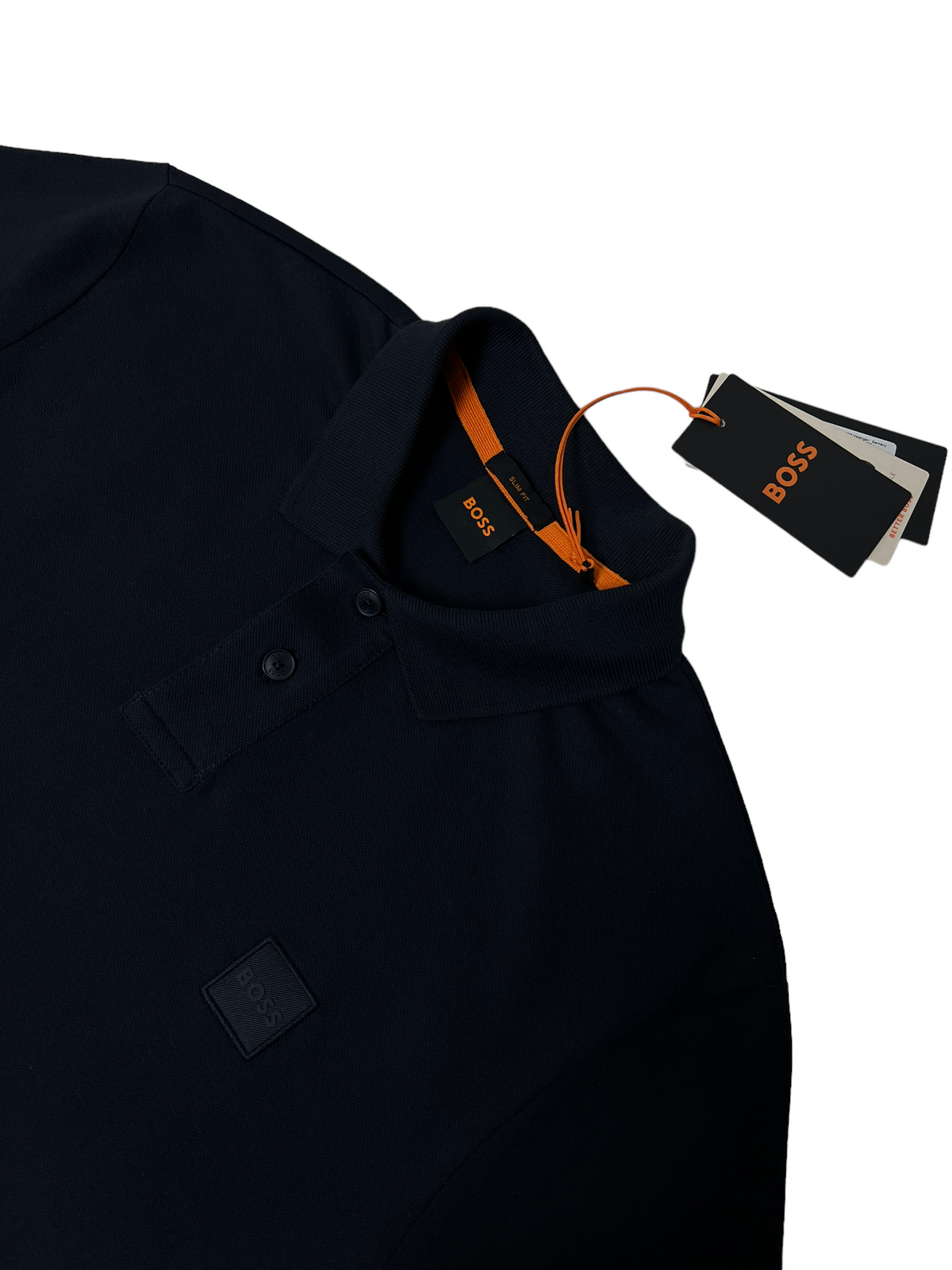 Polo Hugo Boss bleu marine taille S - Vue de dos