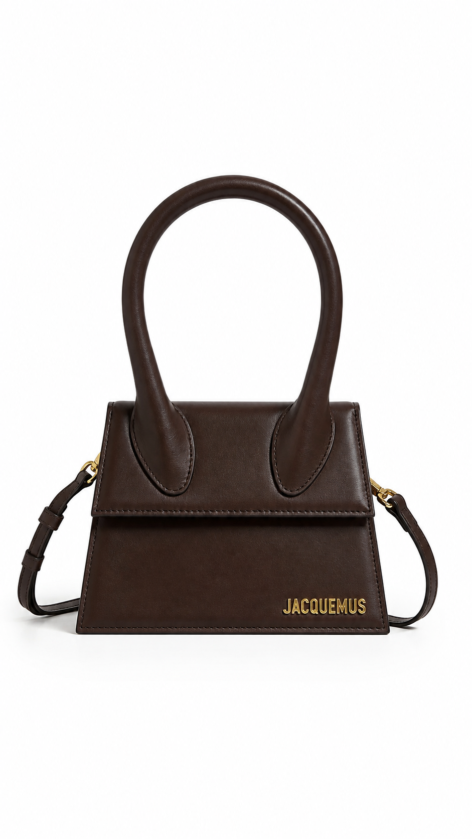 Sac Jacquemus Le Chiquito marron, neuf — vue 1