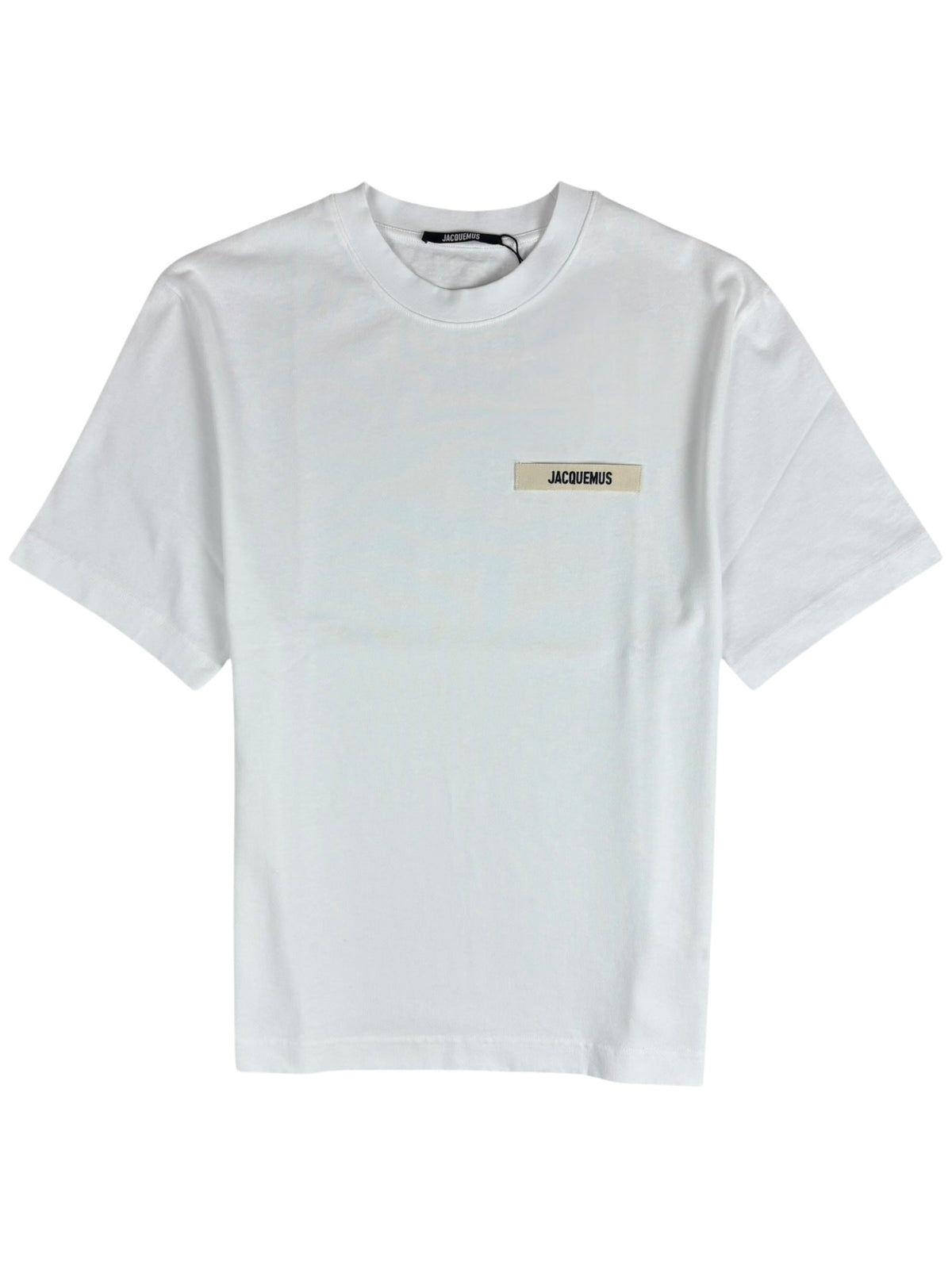 Tee-shirt Jacquemus Gros Grain blanc, neuf — vue 1