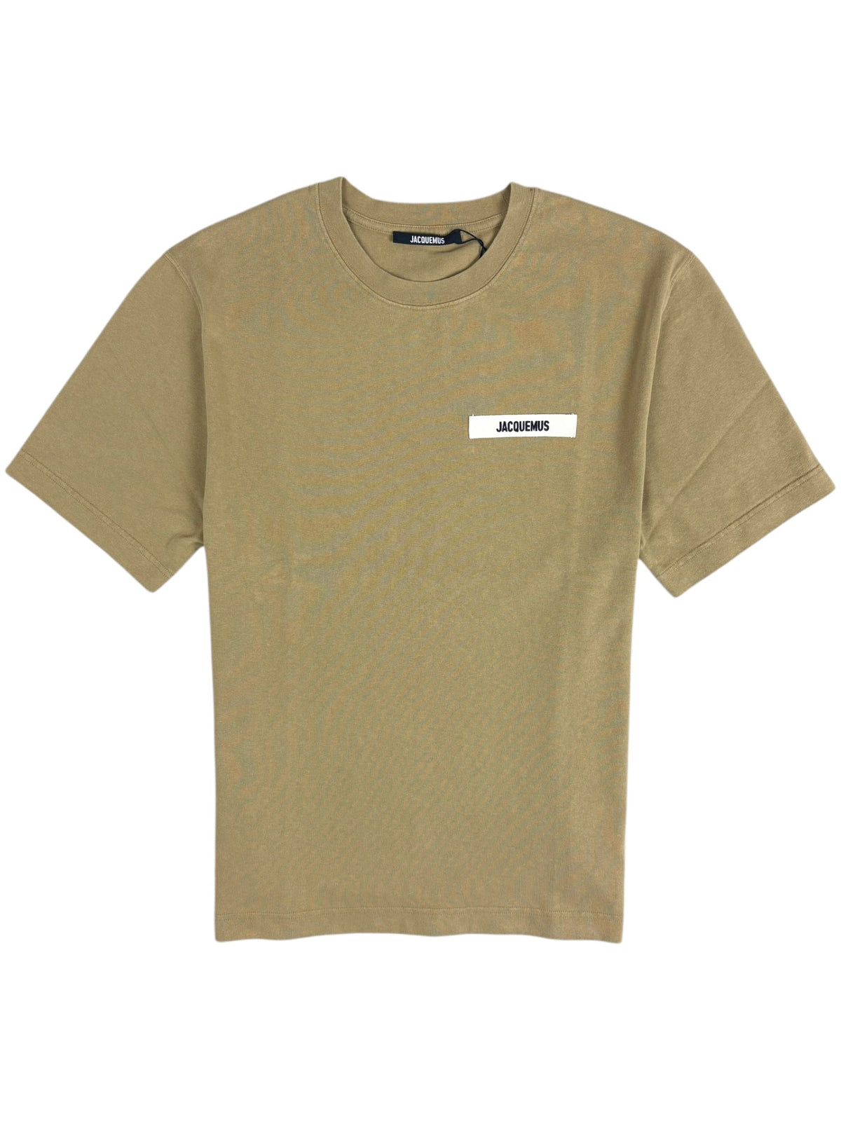 Tee-shirt Jacquemus Gros Grain dark beige taille S - vue 1
