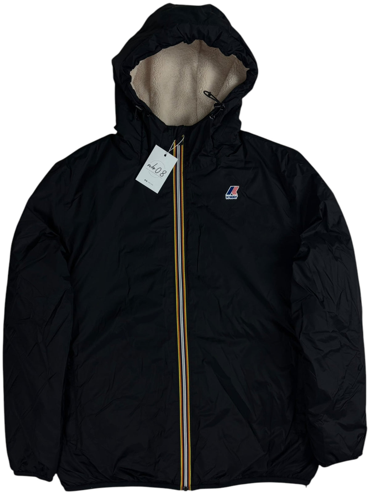 Parka K-Way marine taille XL - Vue de face