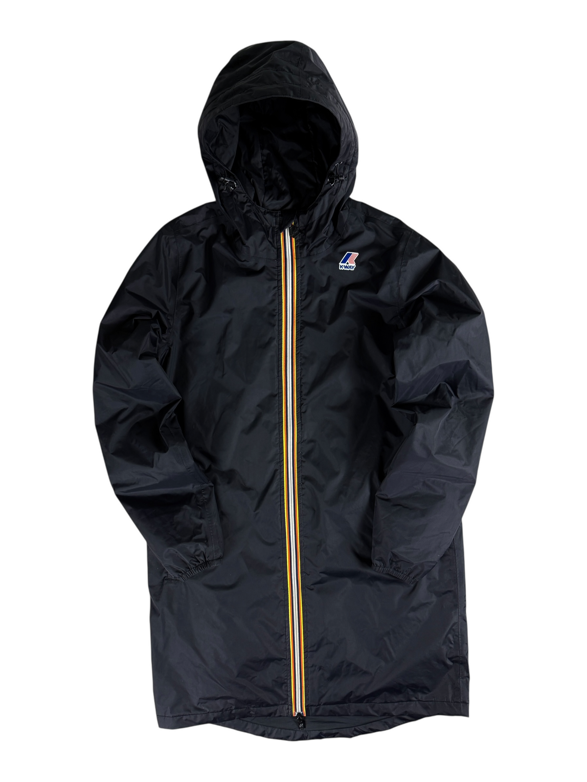 Parka K-Way marine taille XS - Vue de face